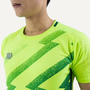 Áo bóng đá không logo Flash màu neon