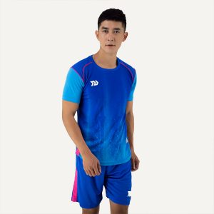 Áo bóng đá không logo Hades màu xanh dương