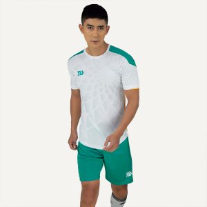 Áo bóng đá không logo Lotus màu trắng