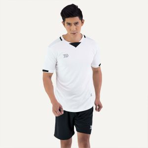 Áo bóng đá không logo Olas màu trắng