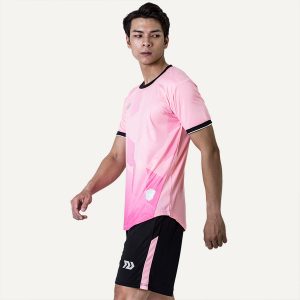 Áo bóng đá không logo Predator II màu hồng