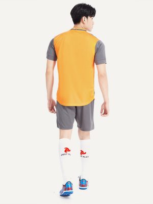 Áo bóng đá không logo dragon màu cam