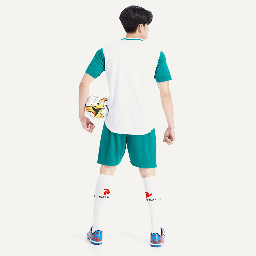 Áo Bóng Đá Không Logo Dragon Màu Trắng - Sporter.Vn