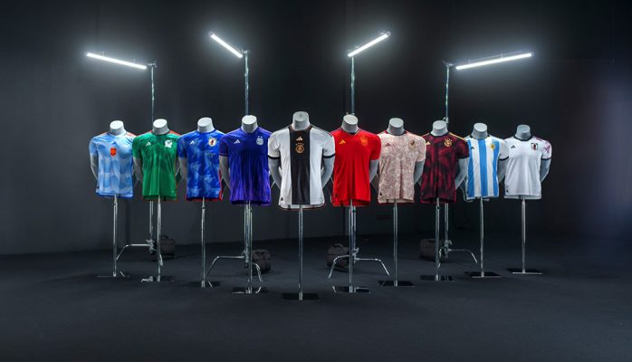 Tổng hợp áo bóng đá đội tuyển quốc gia adidas tài trợ world cup 2022