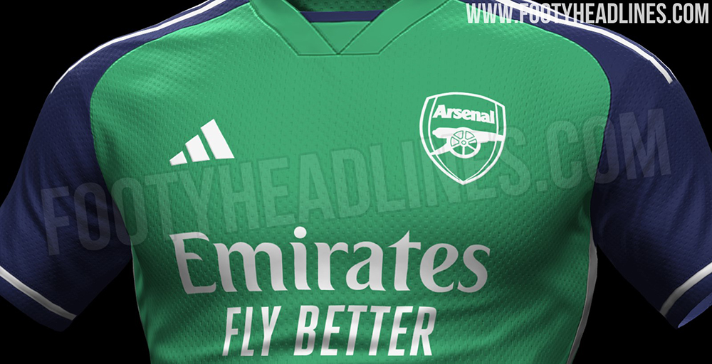 Tiết Lộ Áo Bóng Đá Arsenal Sân Khách Mẫu Ba Mùa Giải 23/24 - Mới Nhất