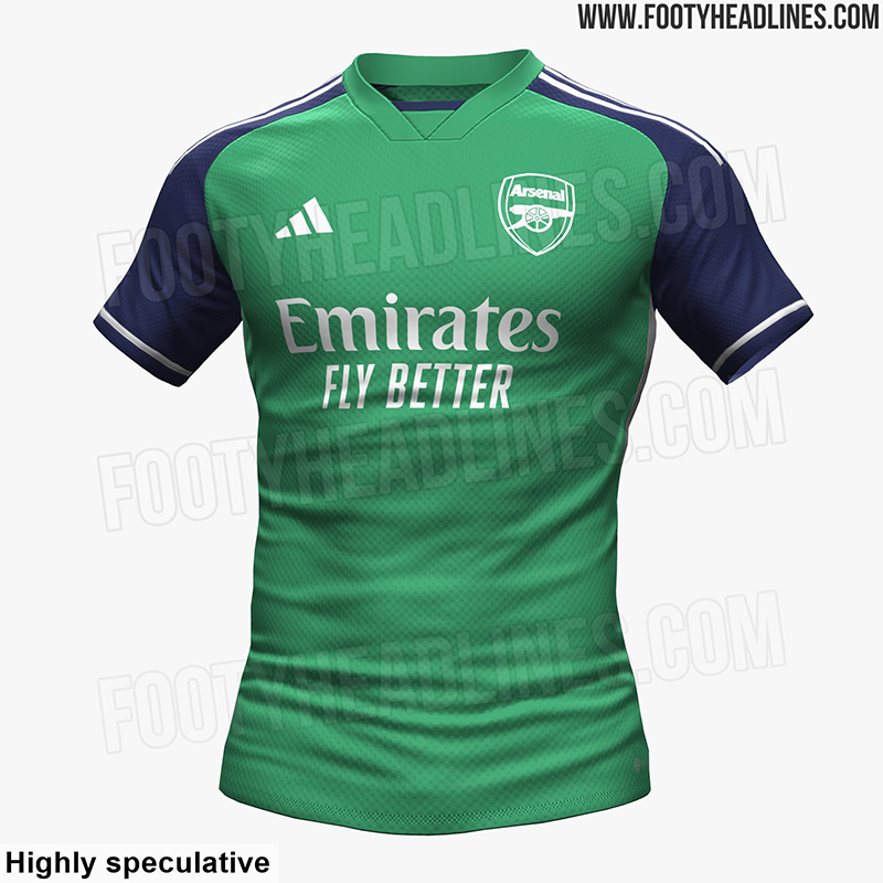 Tiết Lộ Áo Bóng Đá Arsenal Sân Khách Mẫu Ba Mùa Giải 23/24 - Mới Nhất