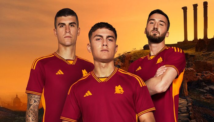 Áo as roma sân nhà 23/24