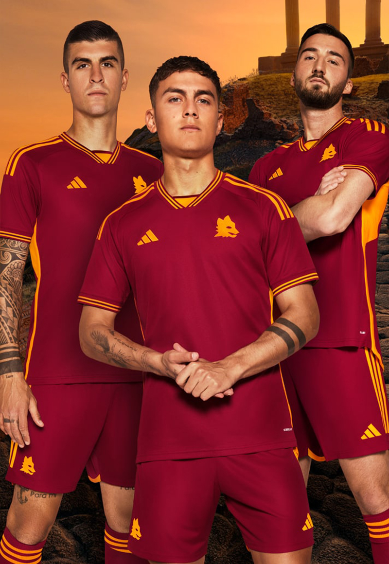 Áo as roma sân nhà 23/24