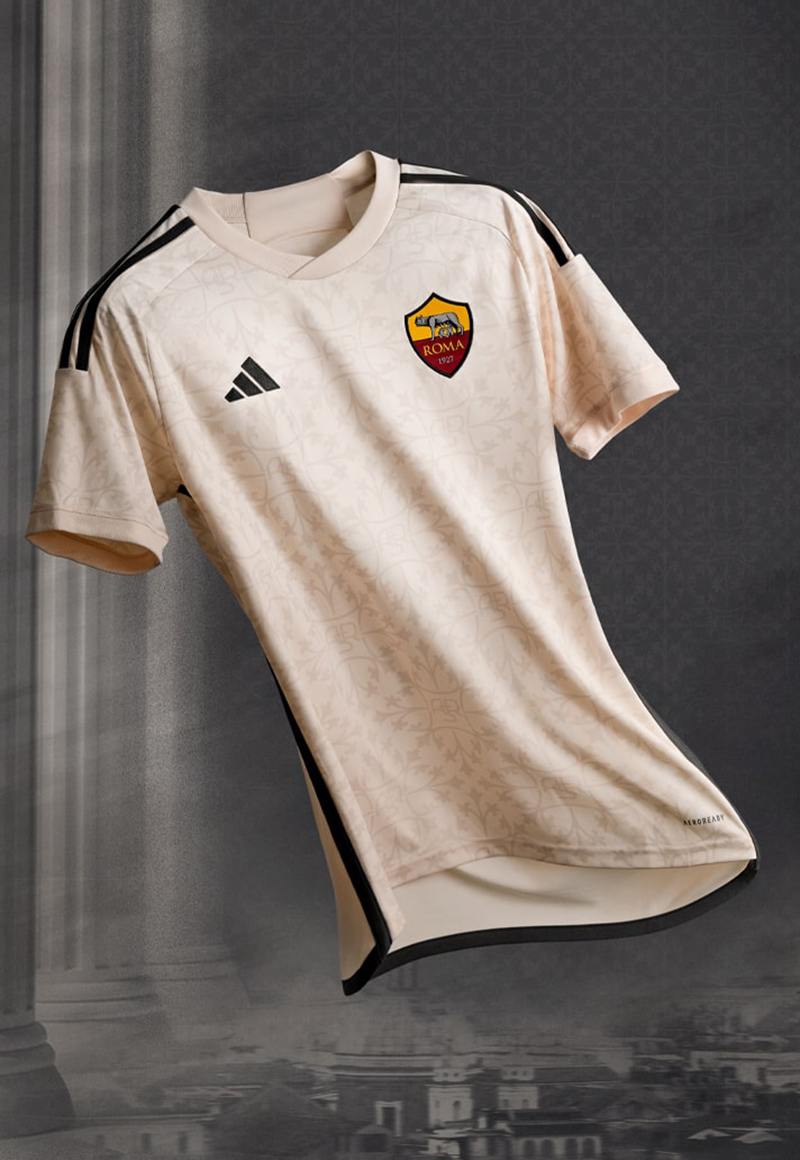 Áo as roma sân khách 23/24