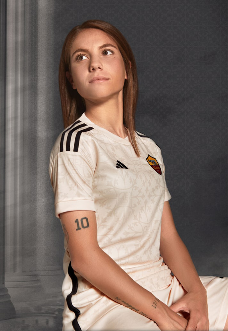 Áo as roma sân khách 23/24