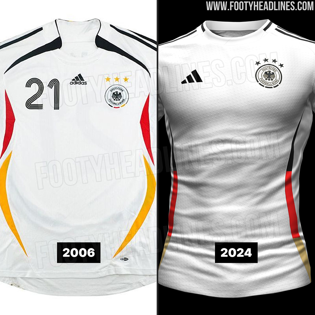 Tiết lộ áo đội tuyển Đức sân nhà Euro 2024