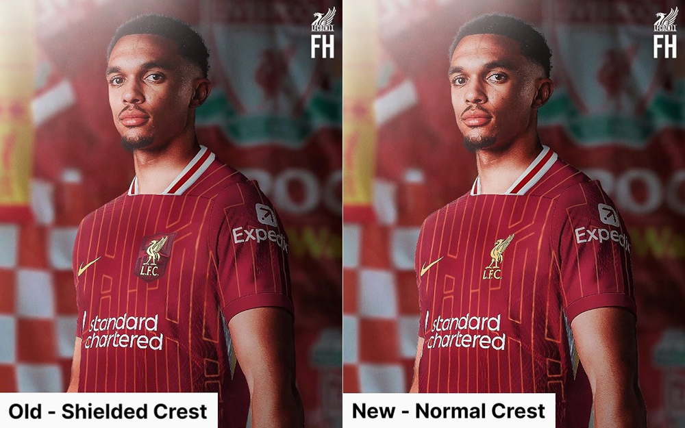 Chính thức ra mắt áo bóng đá Liverpool sân nhà mùa giải 24/25
