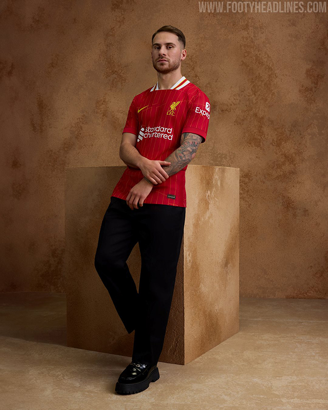 Chính thức ra mắt áo bóng đá Liverpool sân nhà mùa giải 24/25