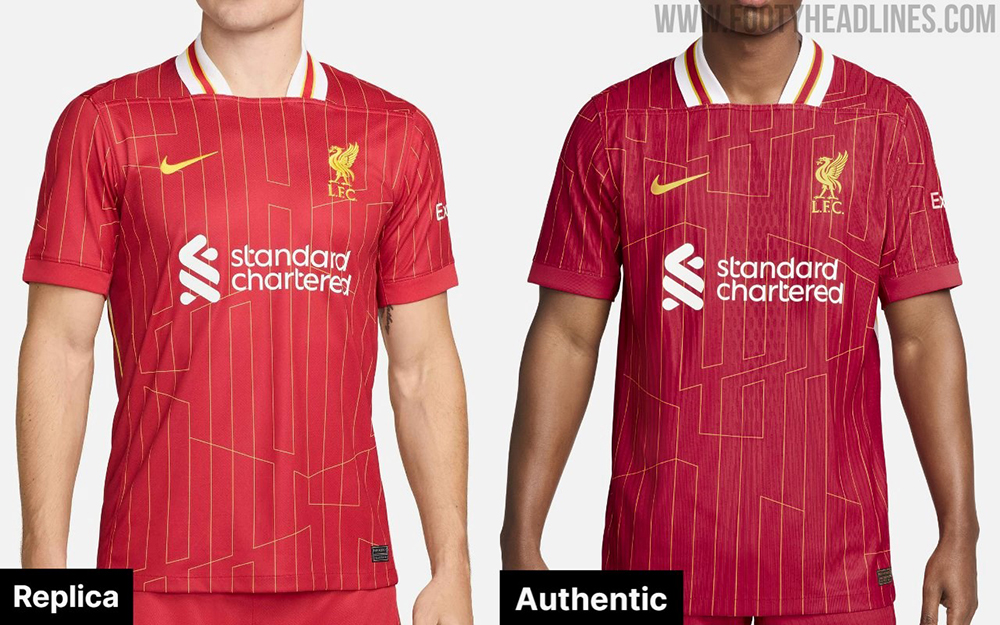 Chính thức ra mắt áo bóng đá Liverpool sân nhà mùa giải 24/25