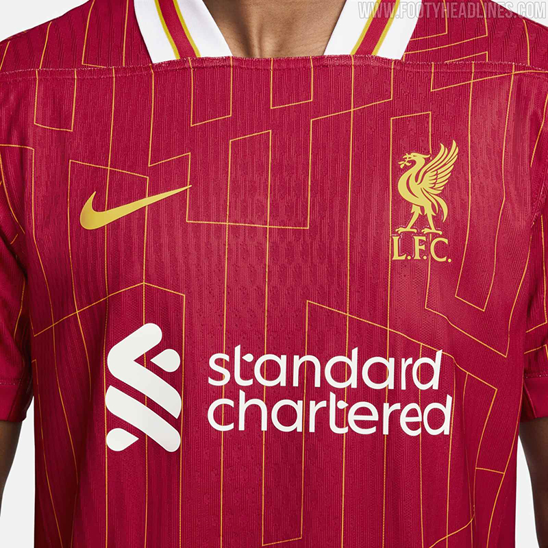 Chính thức ra mắt áo bóng đá Liverpool sân nhà mùa giải 24/25