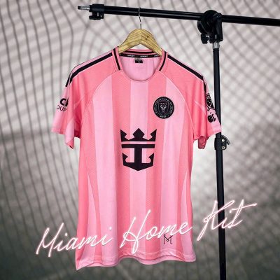 Áo bóng đá inter miami hồng sân nhà