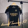 Áo arsenal training đen 25/26