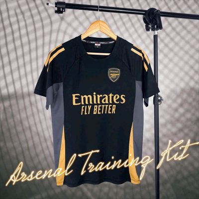 Áo arsenal training đen 25/26