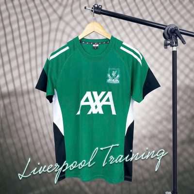 Áo bóng đá liverpool training xanh lá 25/26