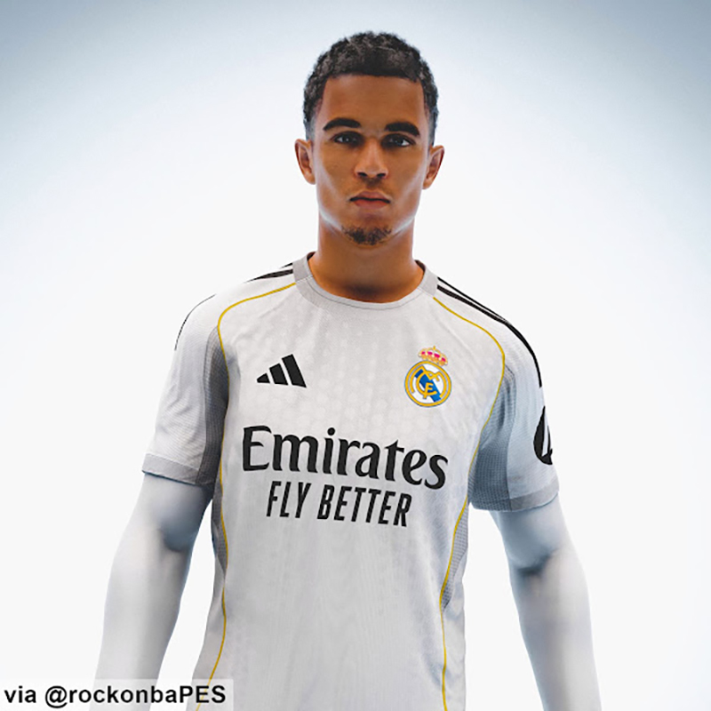 Tin tức áo bóng đá Real Madrid sân nhà 25/26