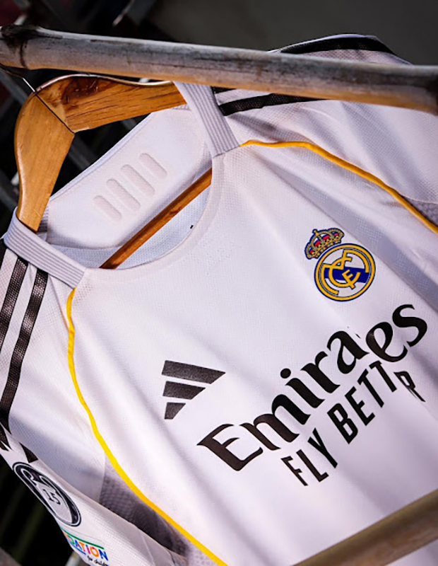 Tin tức áo bóng đá Real Madrid sân nhà 25/26