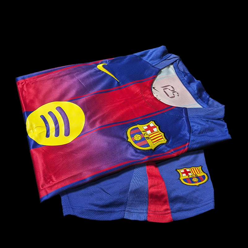 Áo bóng đá Barca sân nhà hàng Thái Lan bản Fan 25/26